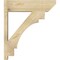 Ekena Millwork Merced Slat Rough Sawn Outlooker, Douglas Fir, 8"W x 28"D x 32"H OUT08X28X32MRC06RDF - alternate 2